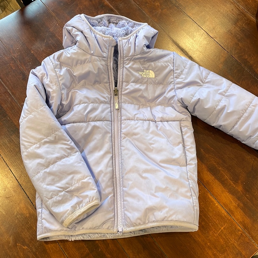 The North Face reversible girls jacket